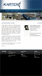 Mobile Screenshot of kartex.cz
